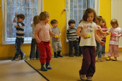 Kindertag in der Erfurter Kita Kinderwelt