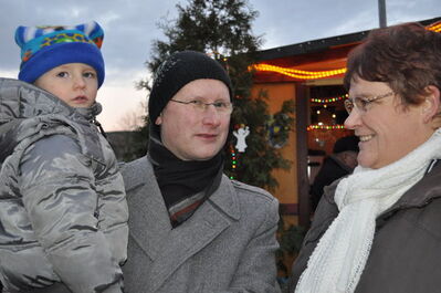 Gespräch mit Bürgermeister von Eisenberg Ingo Lippert im Weihnachtstal