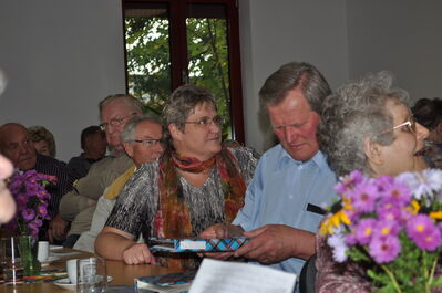 Teilnahme an der Abschlussveranstaltung zur Interkulturellen Woche im SHK mit dem BdV Hermsdorf