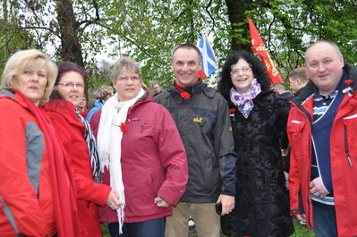 Maifeierlichkeiten in Pößneck