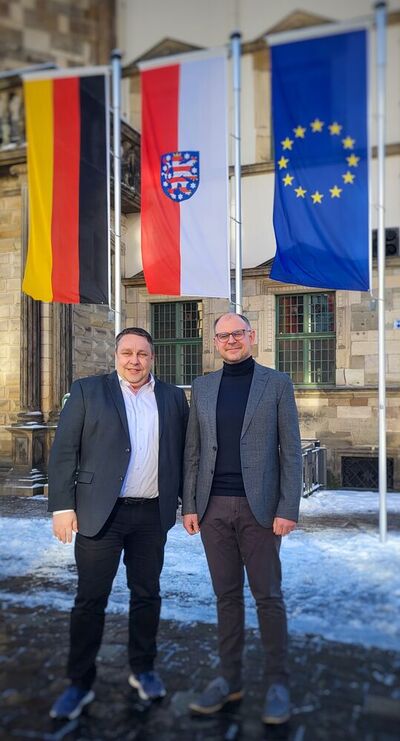 v.l. Alexander Paulicks und Norman Müller