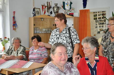 in der Begegnungstätte des BdV in Hermsdorf