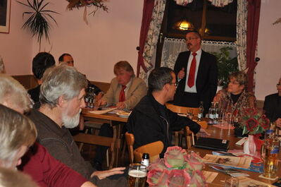Gesprächsrunde mit Wolfgang Lemb MdL in Schönbrunn