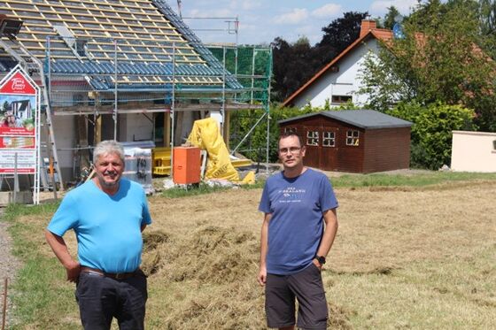 v.l. Jörg Wenzel und Torsten Rist