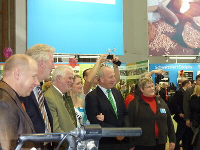 Besuch auf der "Grünen Woche" in Berlin