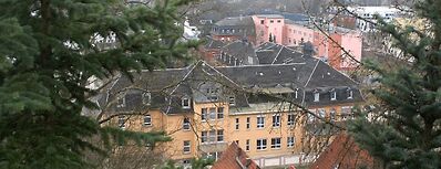 Das altes Krankenhaus Rudolstadt. Hier sollen eventuell Asylbewerber untergebracht werden. Foto: Thomas Spanier