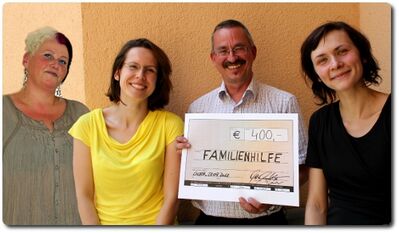 Yvonne Ploska, Melanie Siebelist, Wolfgang Lemb, Tanja Thoß (Foto: Thomas Liehr)