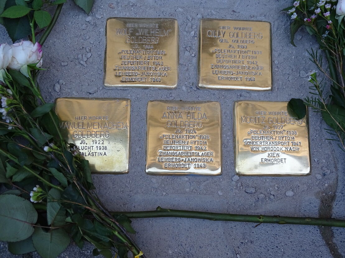 Stolpersteine in Altenburg. Foto: Thomas Jäschke